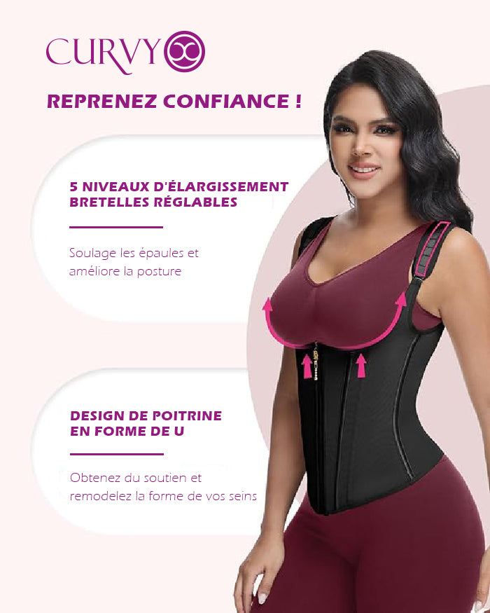 Corset Luxe Correcteur – Silhouette Sculptée