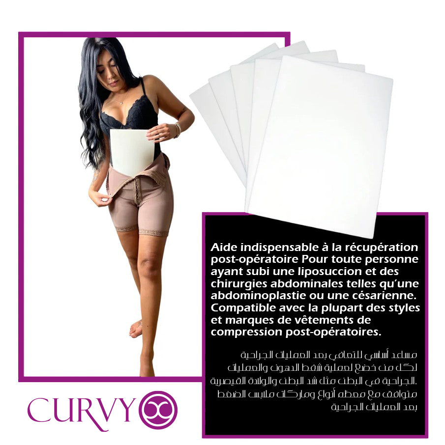 Plaques de Compression Lipo-Foam Premium