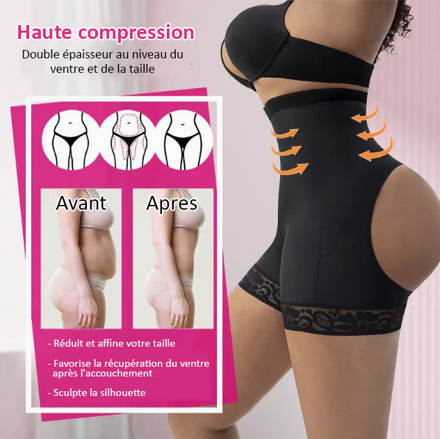 Gaine Remonte Fesses Ventre Plat fesses bombé