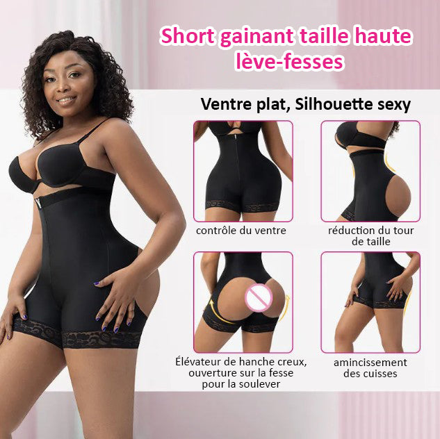 Gaine Remonte Fesses Ventre Plat fesses bombé