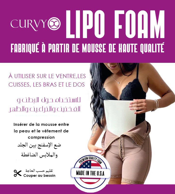 Plaques de Compression Lipo-Foam Premium