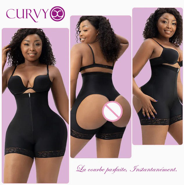 Gaine Remonte Fesses Ventre Plat fesses bombé