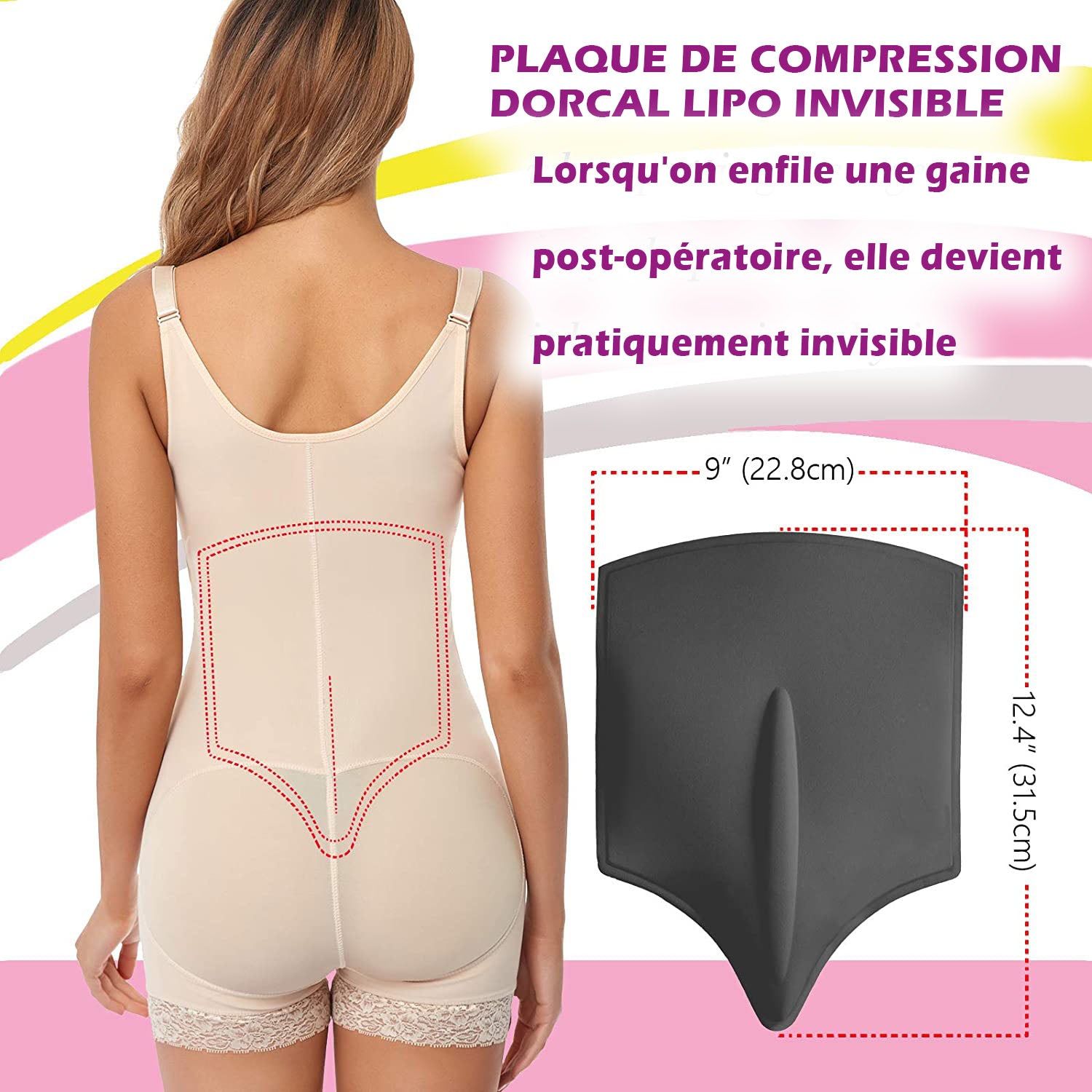 Plaque de compression dorsale